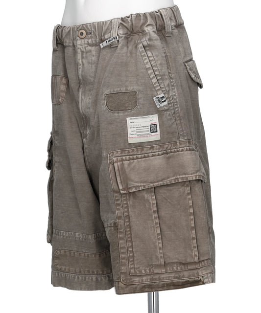 REPAIRED CARGO SHORTS