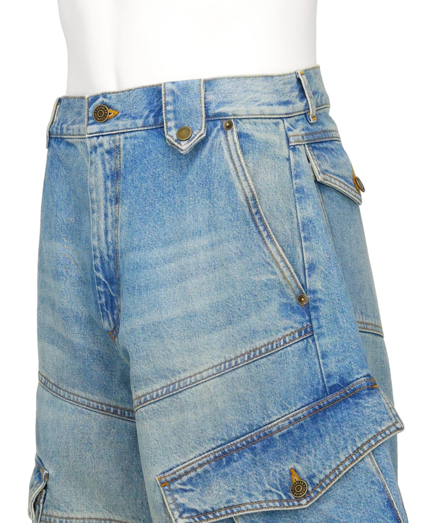 CARGO DENIM SHORT