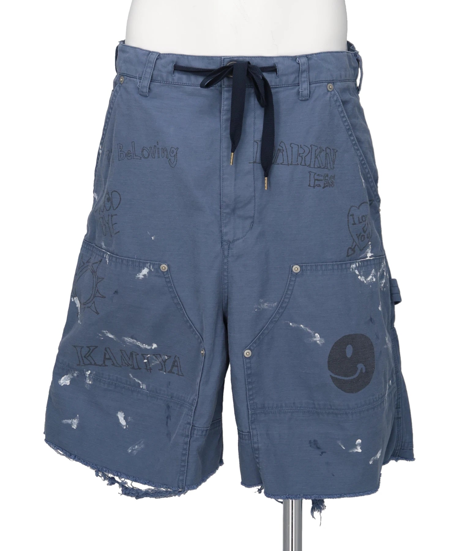 KAMIYA(カミヤ) 2026SS GRAFFITI PAINTER SHORTS G16HP024 – MIDWEST