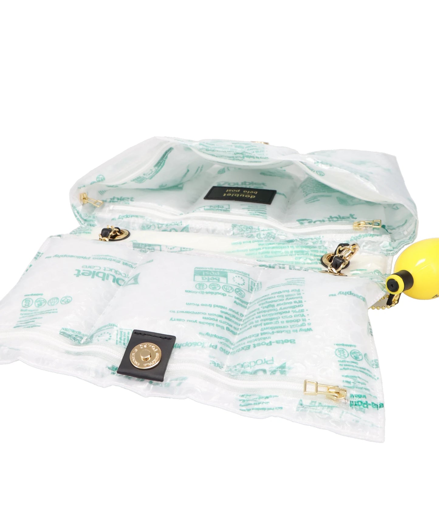 AIR PILLOW CHAIN SHOULDER BAG