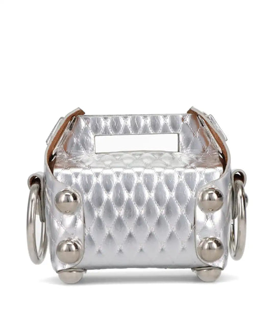 LEATHER CAKE BAG PETIT