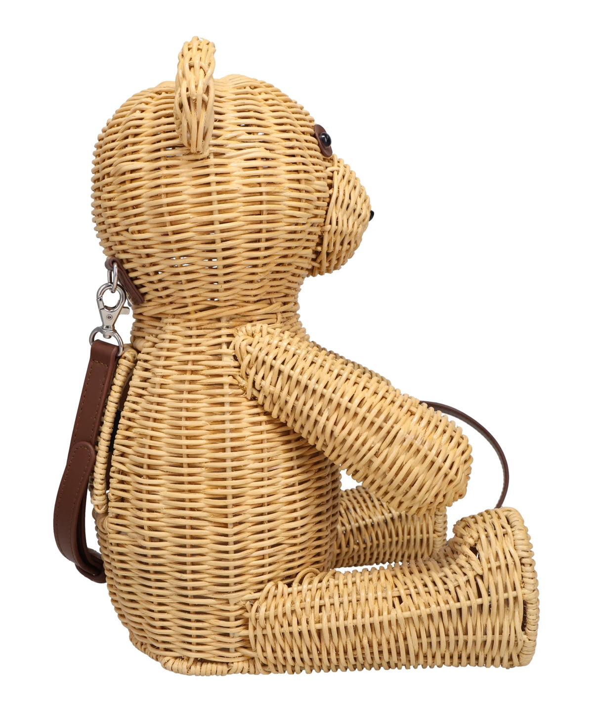 "BEAR" RATTAN BAG