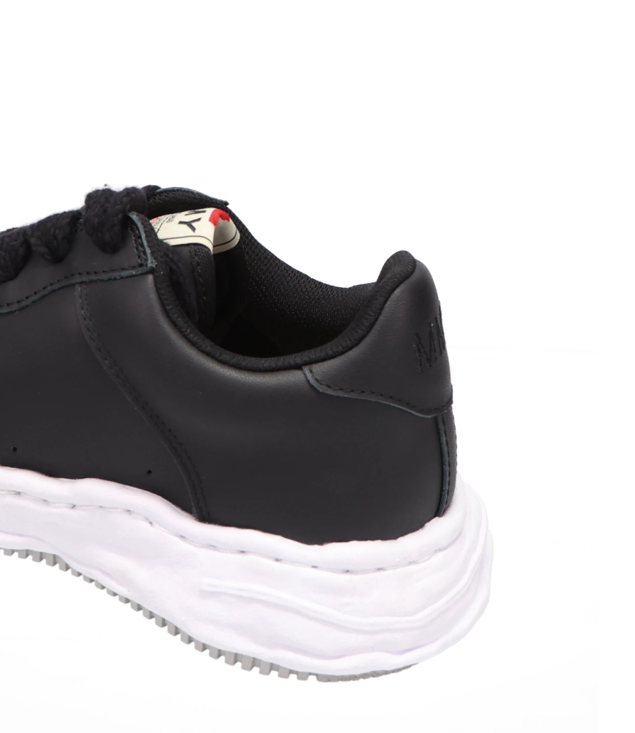 WAYNE LOW/ORIGINAL SOLE COW LEATHERLOW-TOP SNEAKER