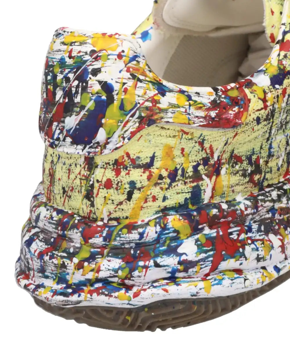 BLAKEY / ORIGINAL SOLE SPUTTERING CANVAS LOW-TOP SNEAKER