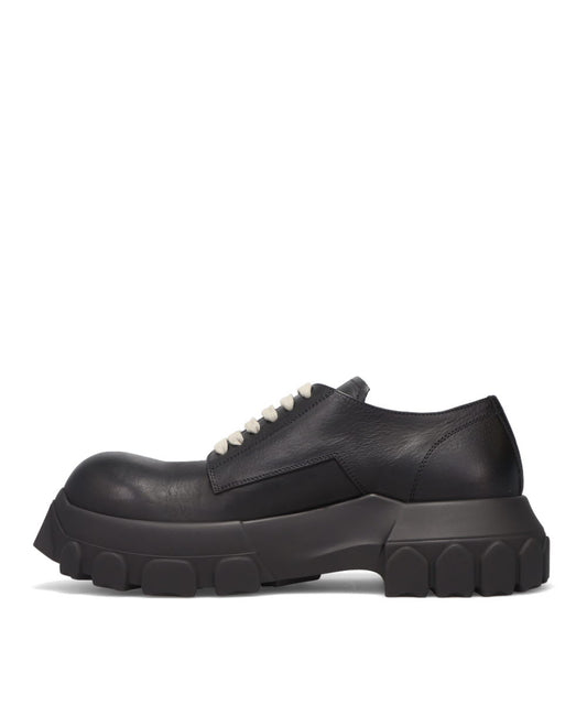 LACEUP BOZO TRACTOR - BLACK/BLACK