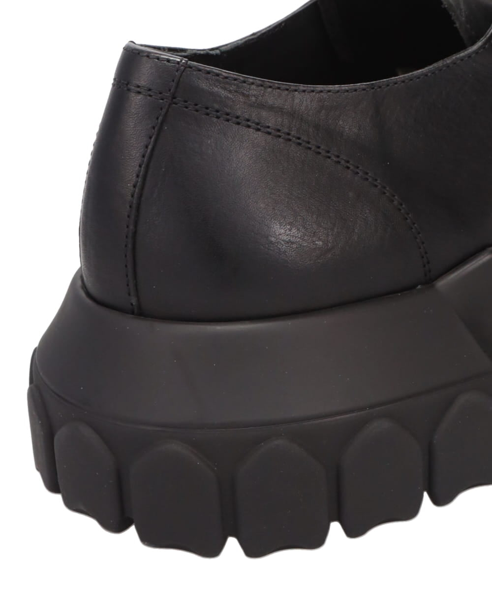 LACEUP BOZO TRACTOR - BLACK/BLACK