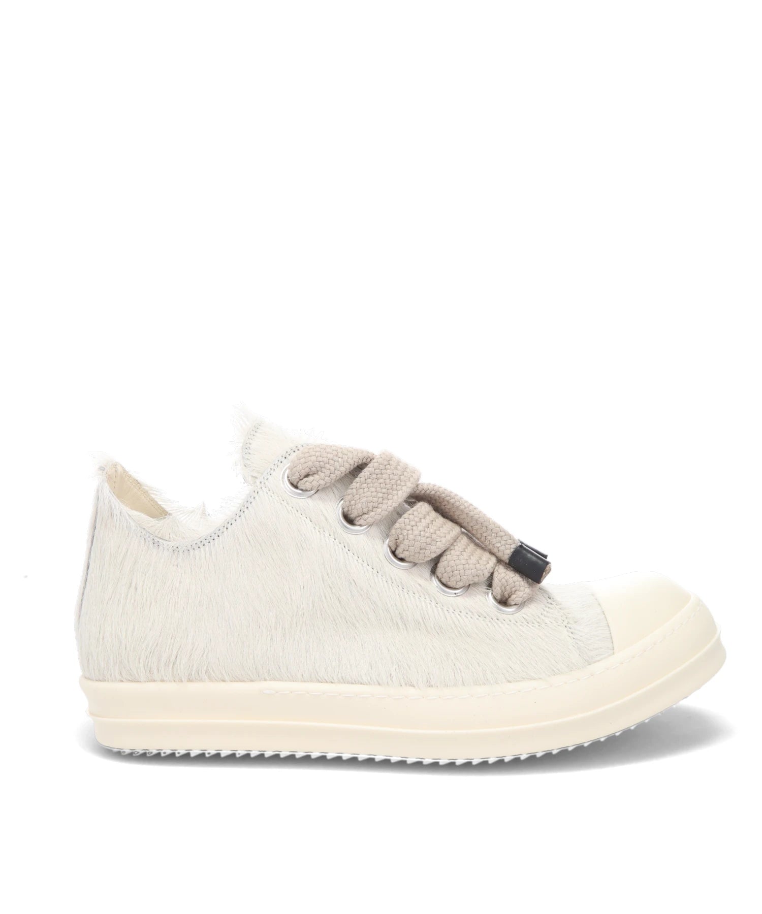 rick owens リックオウエンス　pods milk 46 Rick Owens(リックオウエンス)JUMBOLACE LOW SNEAKS - MILK/MILK/MILK