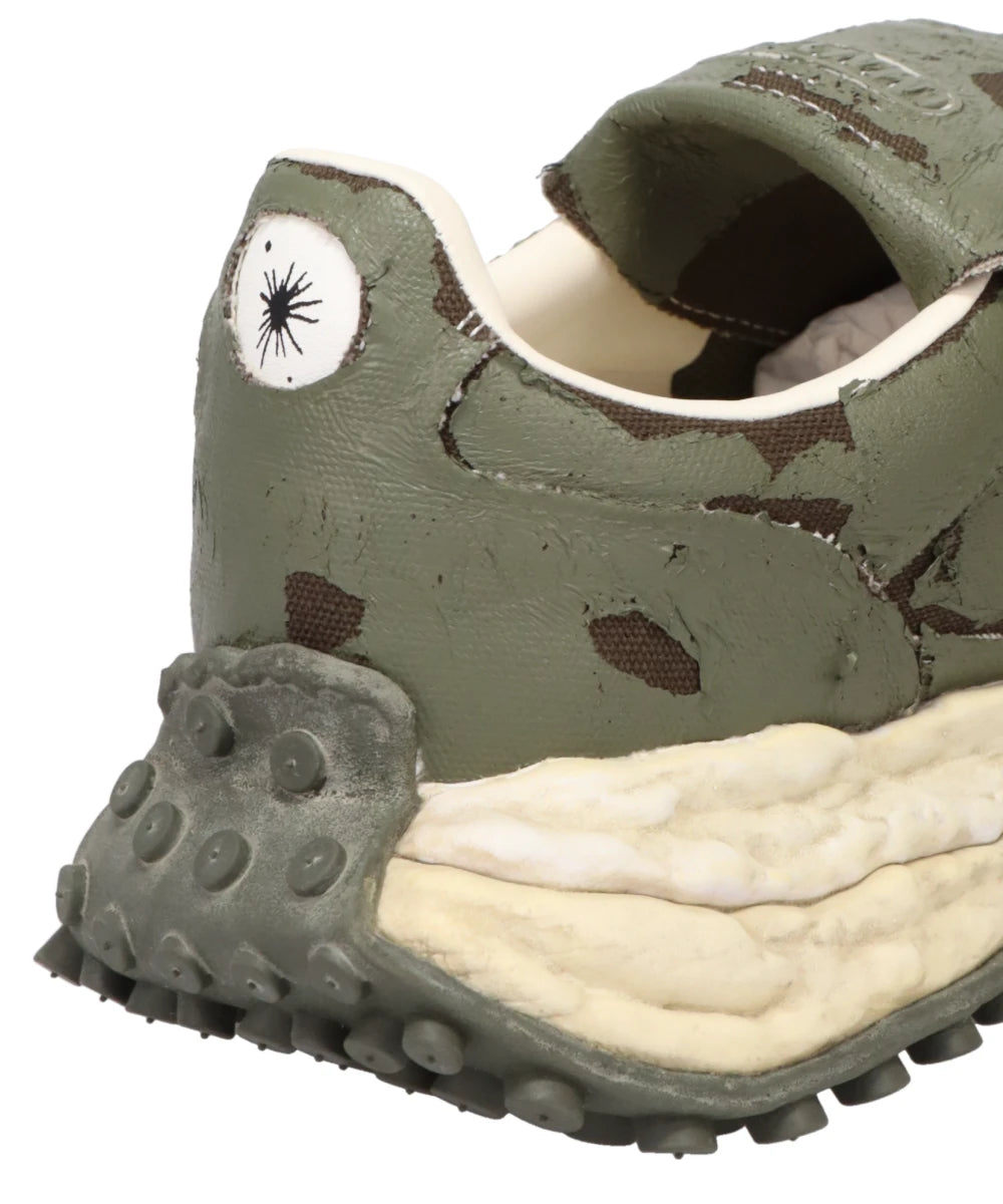 SCOTT/ORIGINAL SOLE TORN FILM ATTACHEDCANVAS LOW-TOP SNEAKER