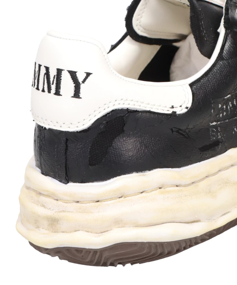 BLAKEY/ORIGINAL SOLE TORN FILM ATTACHEDCANVAS LOW-TOP SNEAKER