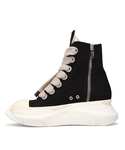 JUMBOLACE ABSTRACT SNEAKS- BLACK/MILK/MILK