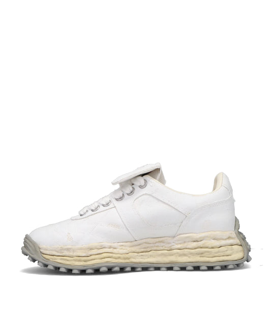 SCOTT/ORIGINAL SOLE TORN FILM ATTACHEDCANVAS LOW-TOP SNEAKER