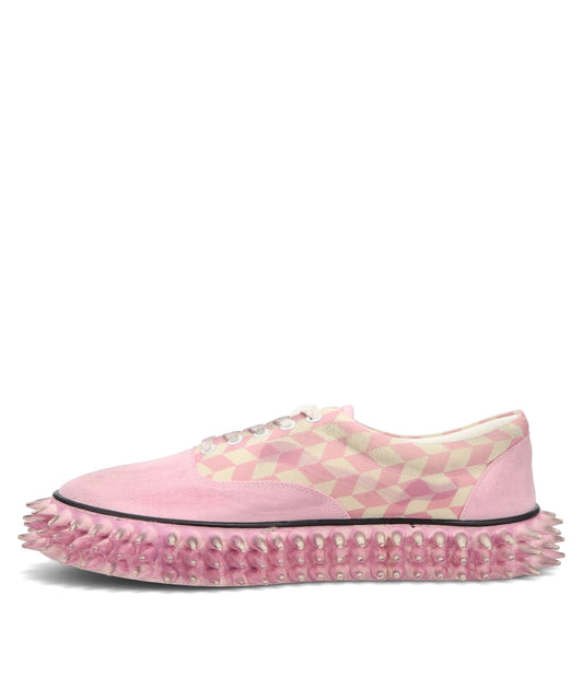 DIRTY SPIKE CANVAS SNEAKER