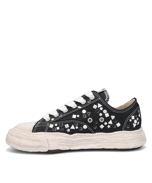 PETERSON23/ORIGINAL SOLE EMBELLISHED CANVAS LOW-TOP SNEAKER
