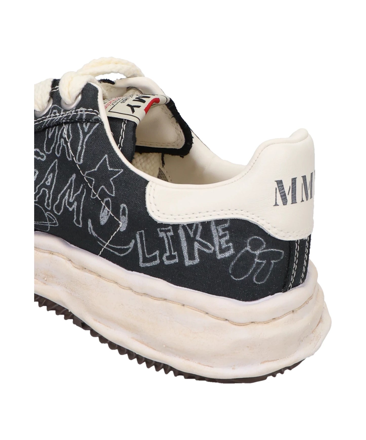 BLAKEY/ORIGINAL SOLE GRAFFITI PRINTEDCANVAS LOW-TOP SNEAKER