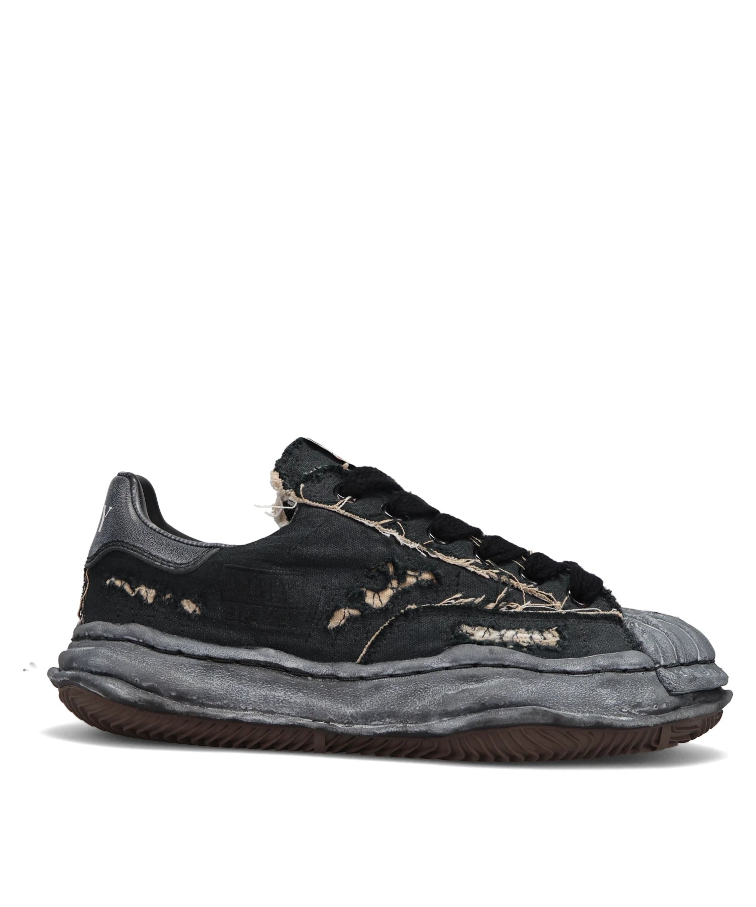 BLAKEY/ORIGINAL SOLE RIPPING ANDOVER DYEING CANVAS LOW-TOP SNEAKER