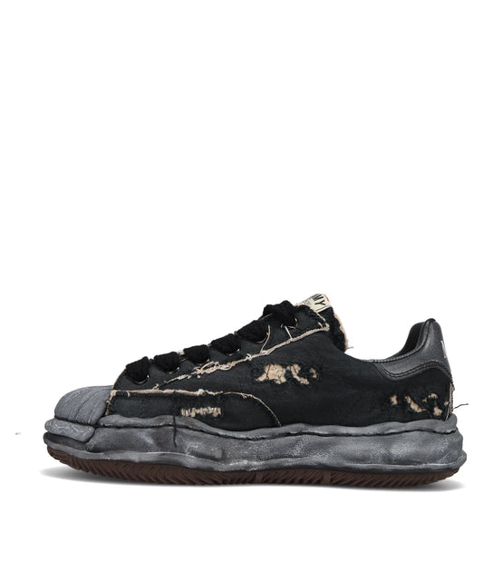 BLAKEY/ORIGINAL SOLE RIPPING ANDOVER DYEING CANVAS LOW-TOP SNEAKER