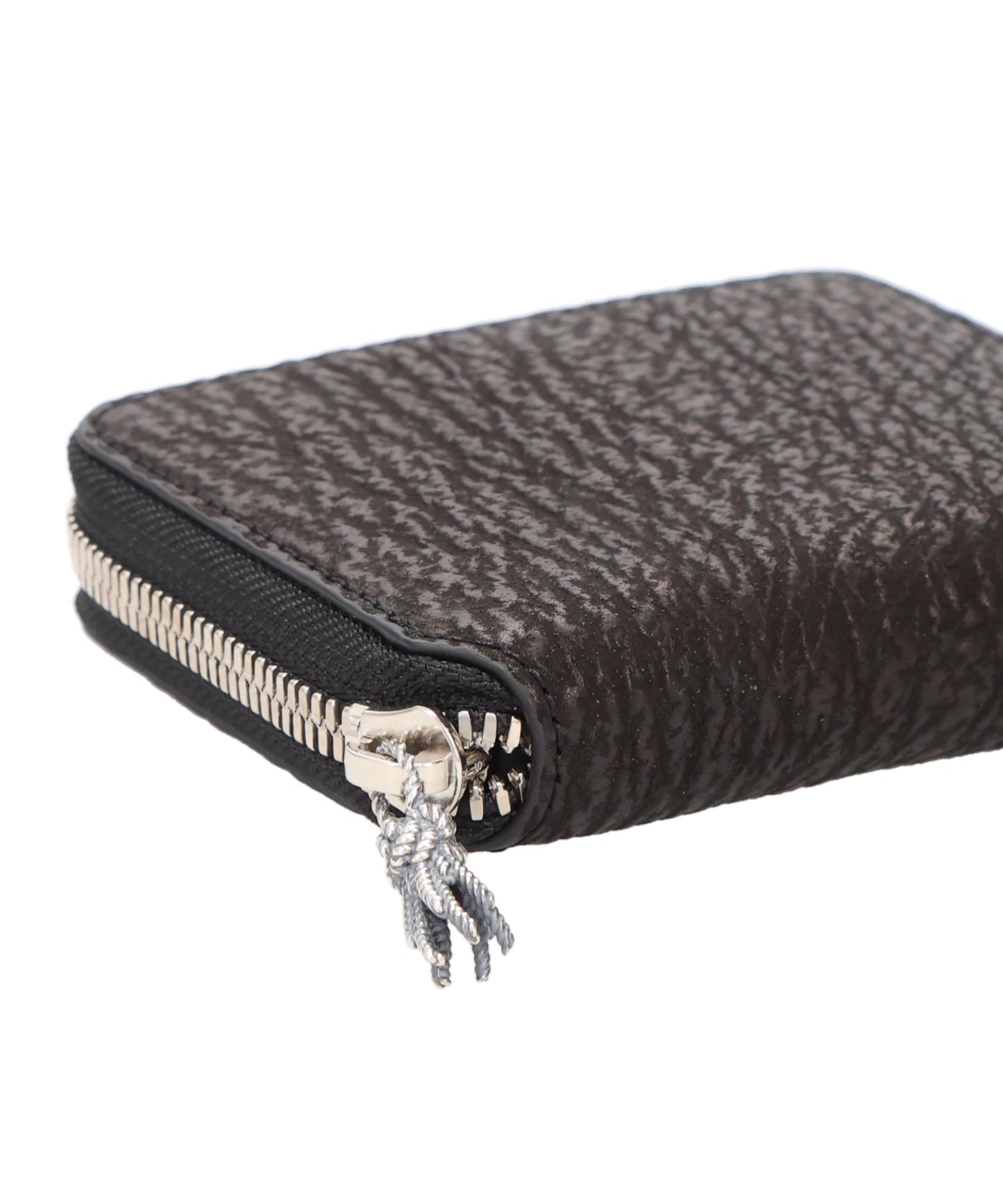 SHAKE SKIN ZIPPER WALLET