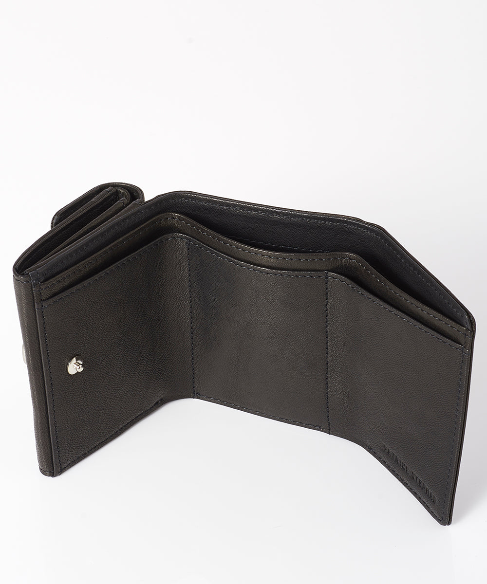 LEATHER TRIFOLD WALLET CARTABLE