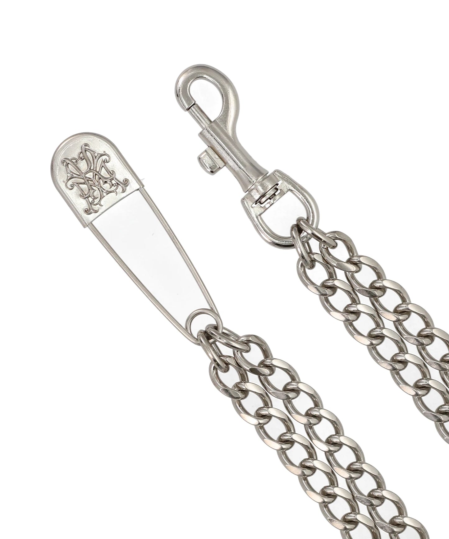 "KMY" DOUBLE WALLET CHAIN