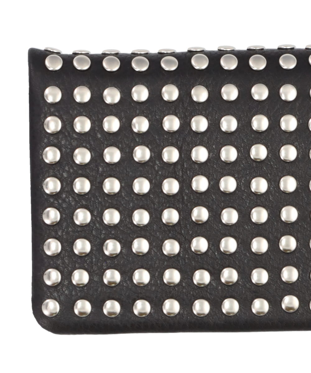 LEATHER CARD CASE “ALL-STUDS”