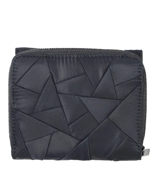 PATCHWORK ROUND ZIP PURSE