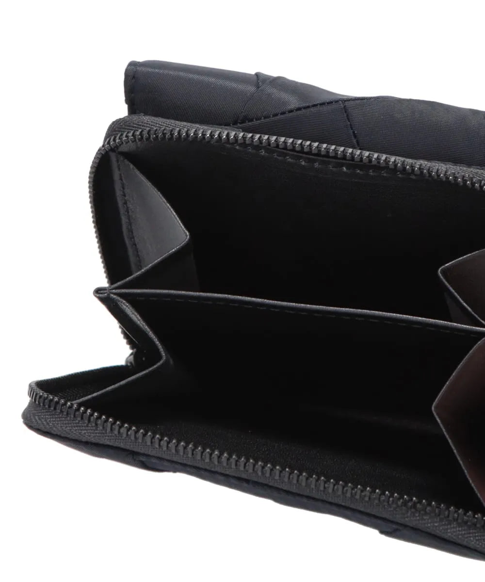 PATCHWORK ROUND ZIP PURSE