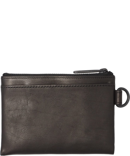 LEATHER WIDE COIN CASE �gFLAT�h