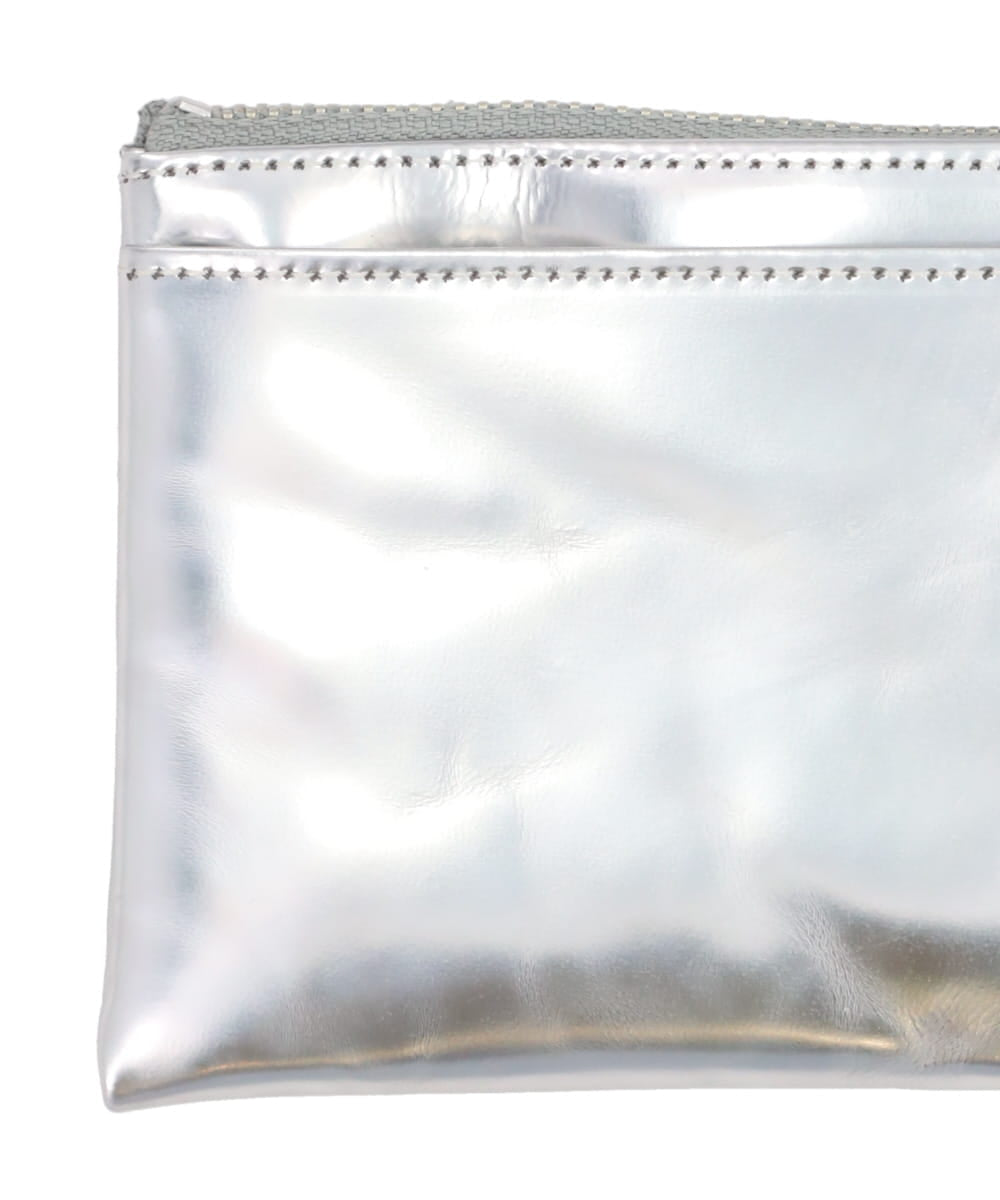 LEATHER WIDE COIN CASE �gFLAT�h