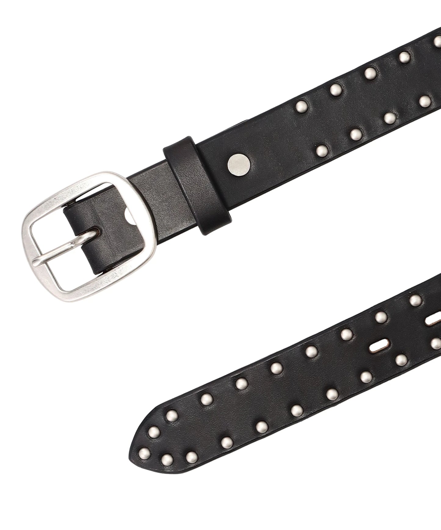 PIN BUCKLE STUDDED BELT