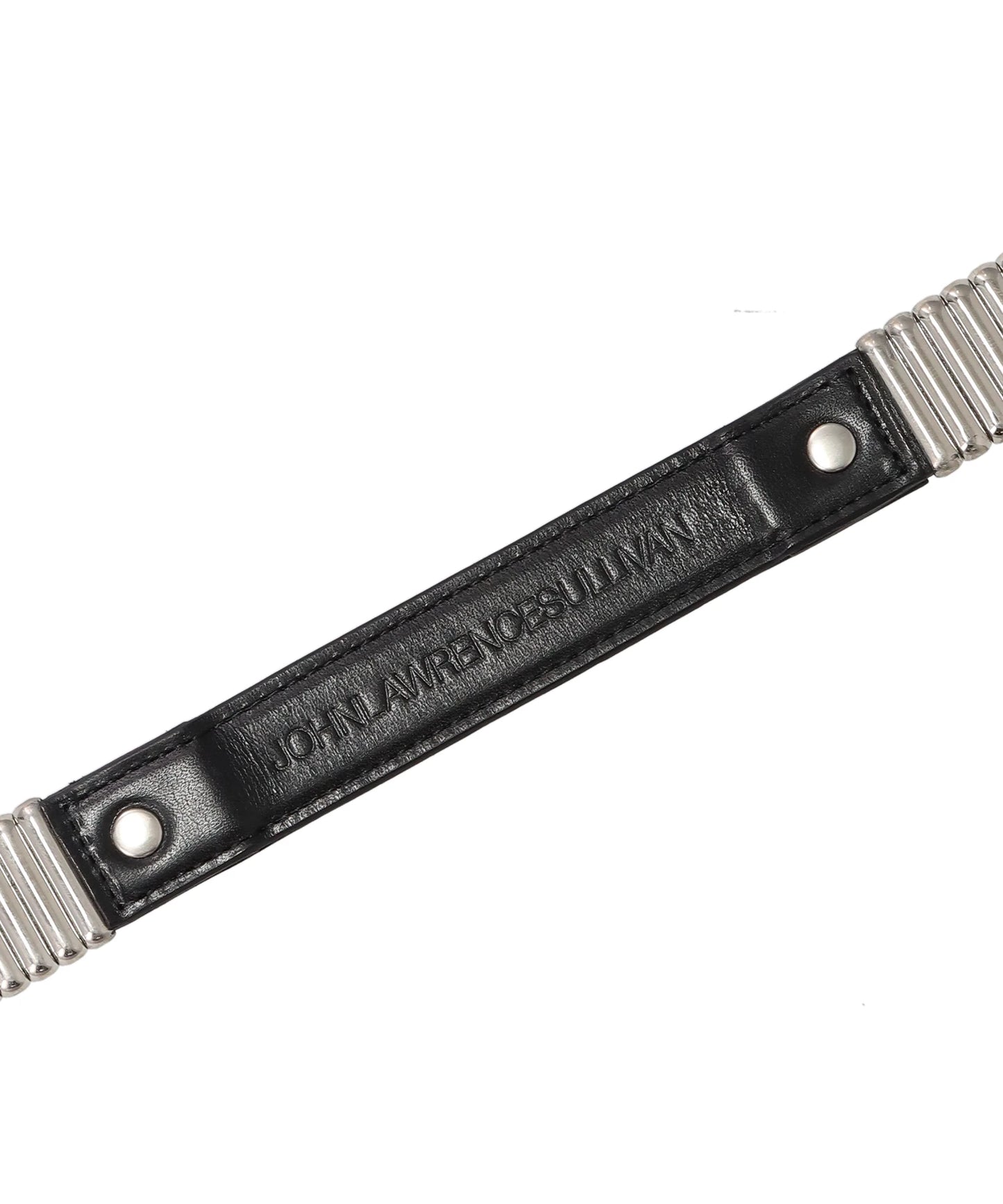 PIN BUCKLE LEATHER METAL BELT