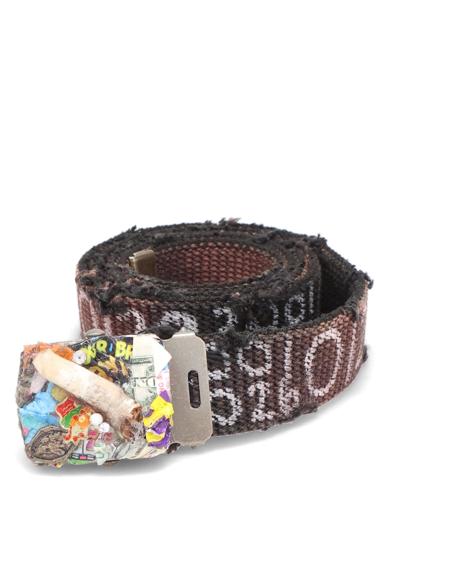 LES SIX（レ・シス）2026AW PSYCHOLOGICAL WEB BELT 130-11-ACC-PWB