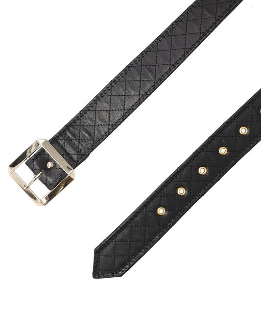 LARGE GOLD BUCKLE BELT