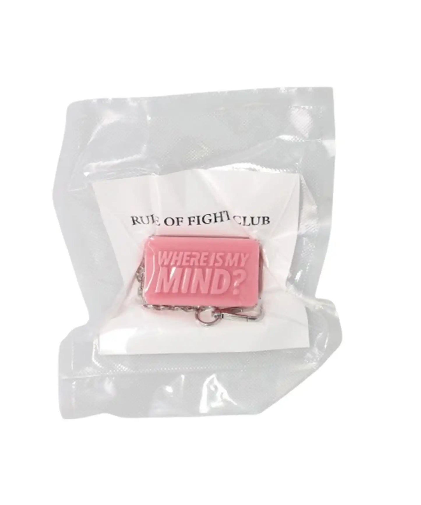 “WHERE IS MY MIND?” SOAP KEY RING