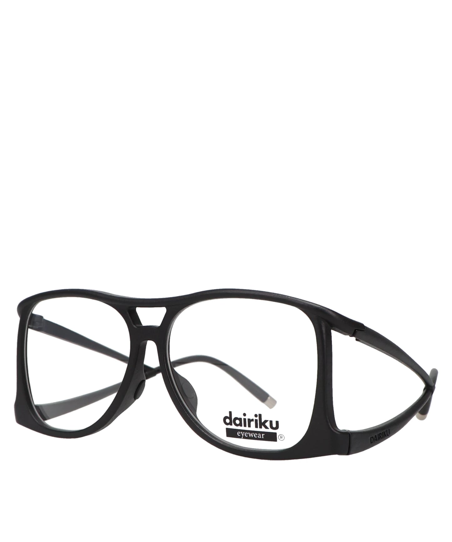 “3D PRINTER” SUNGLASS - BLACK×CLEAR
