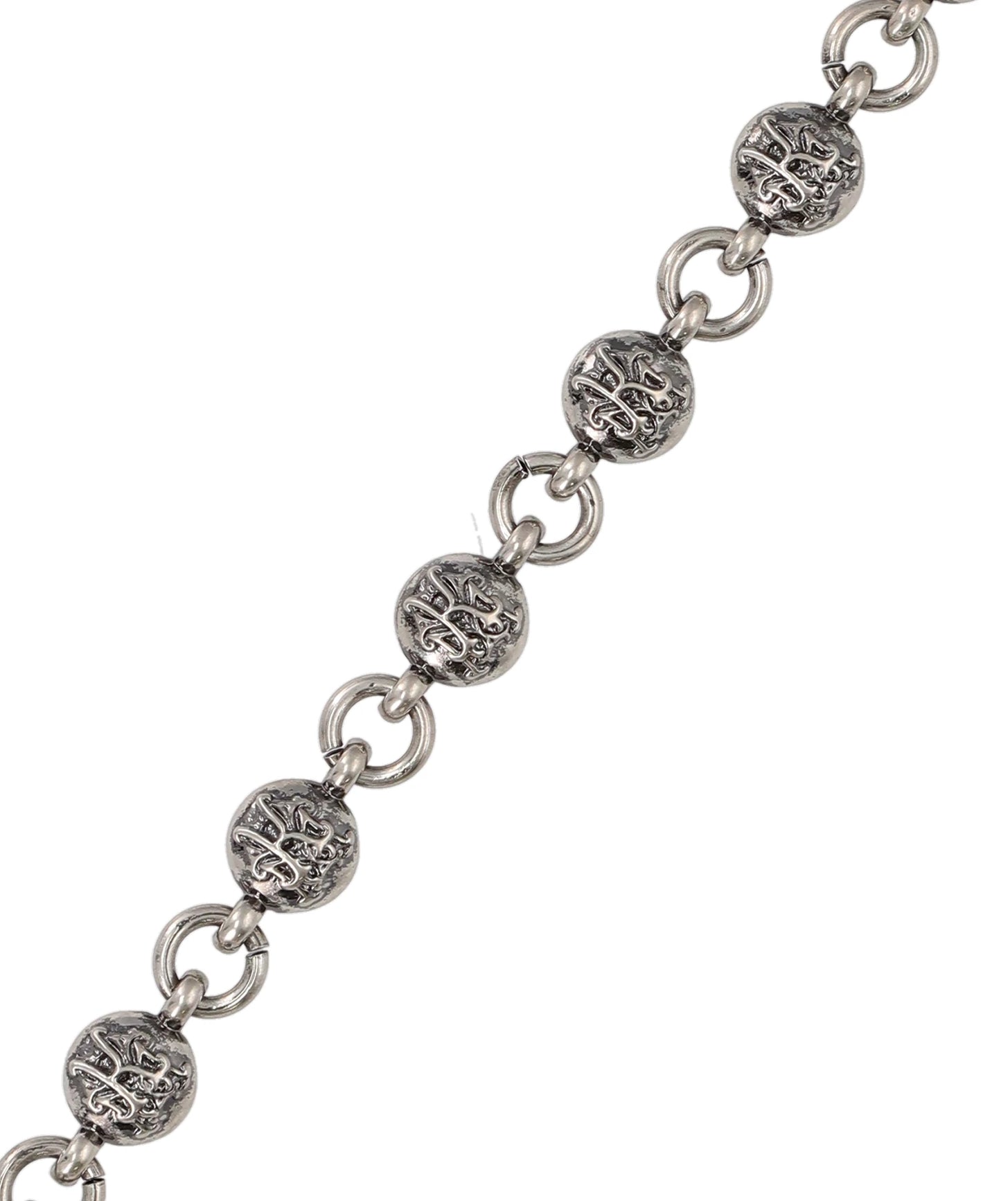 "KMY BALL" CHAIN BRACELET