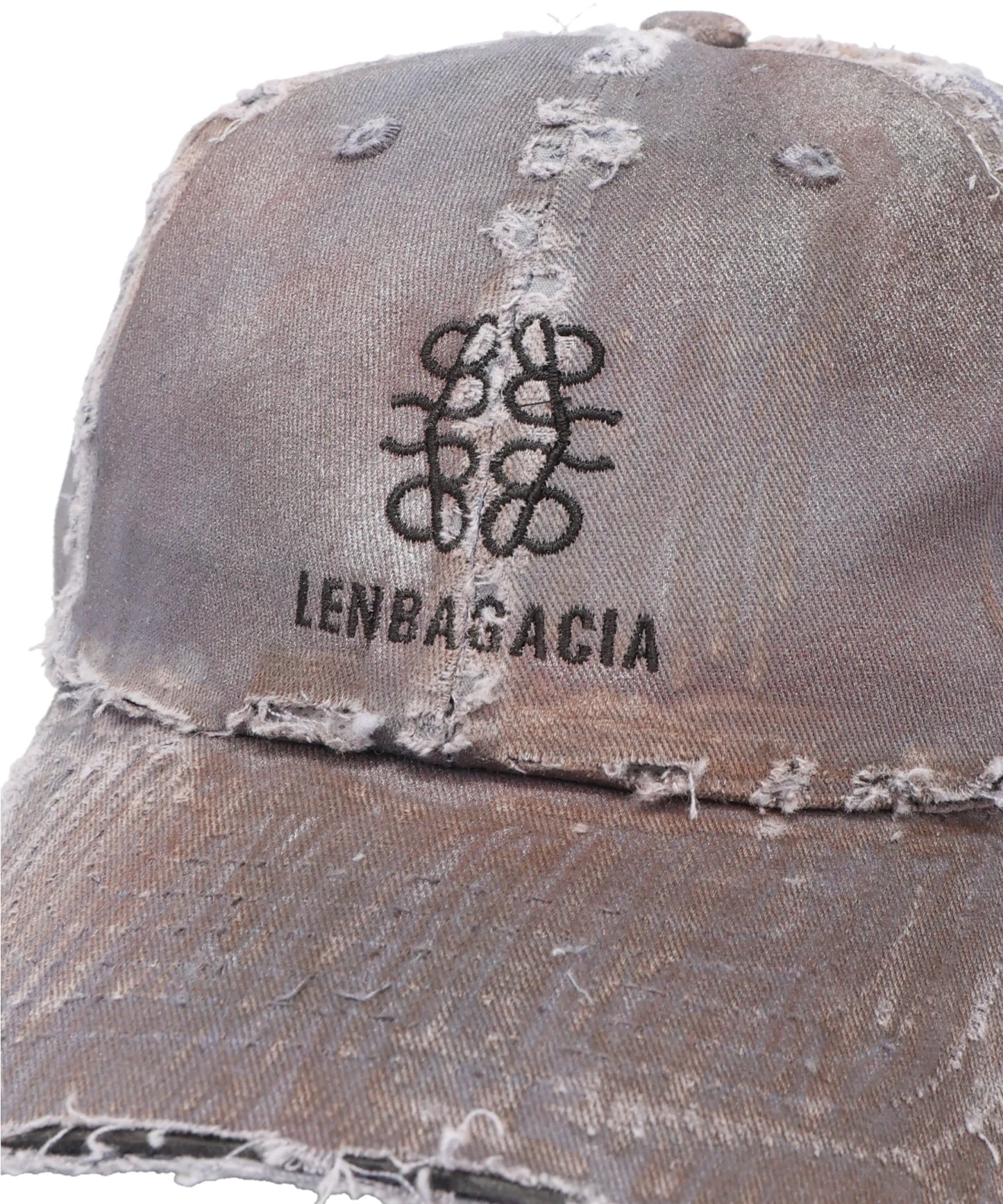 BOOTLEG LOGO CAP(DAMAGE SANDBLAST)