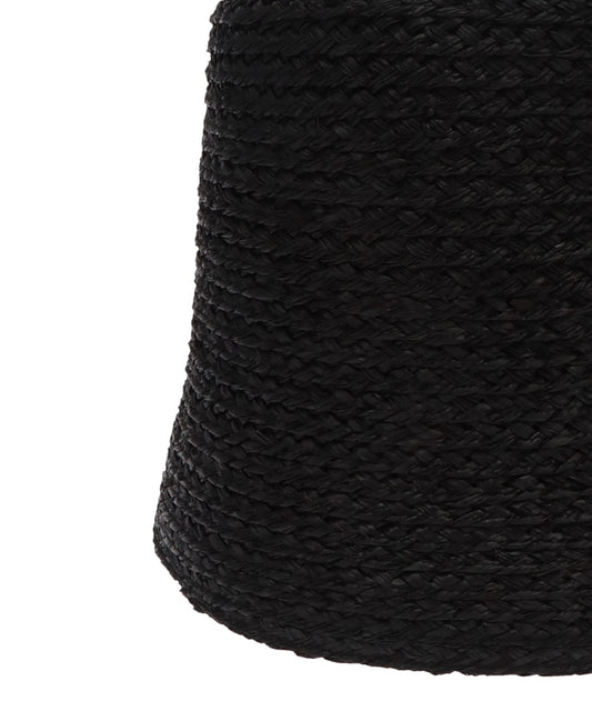 RAFFIA BUCKET HAT