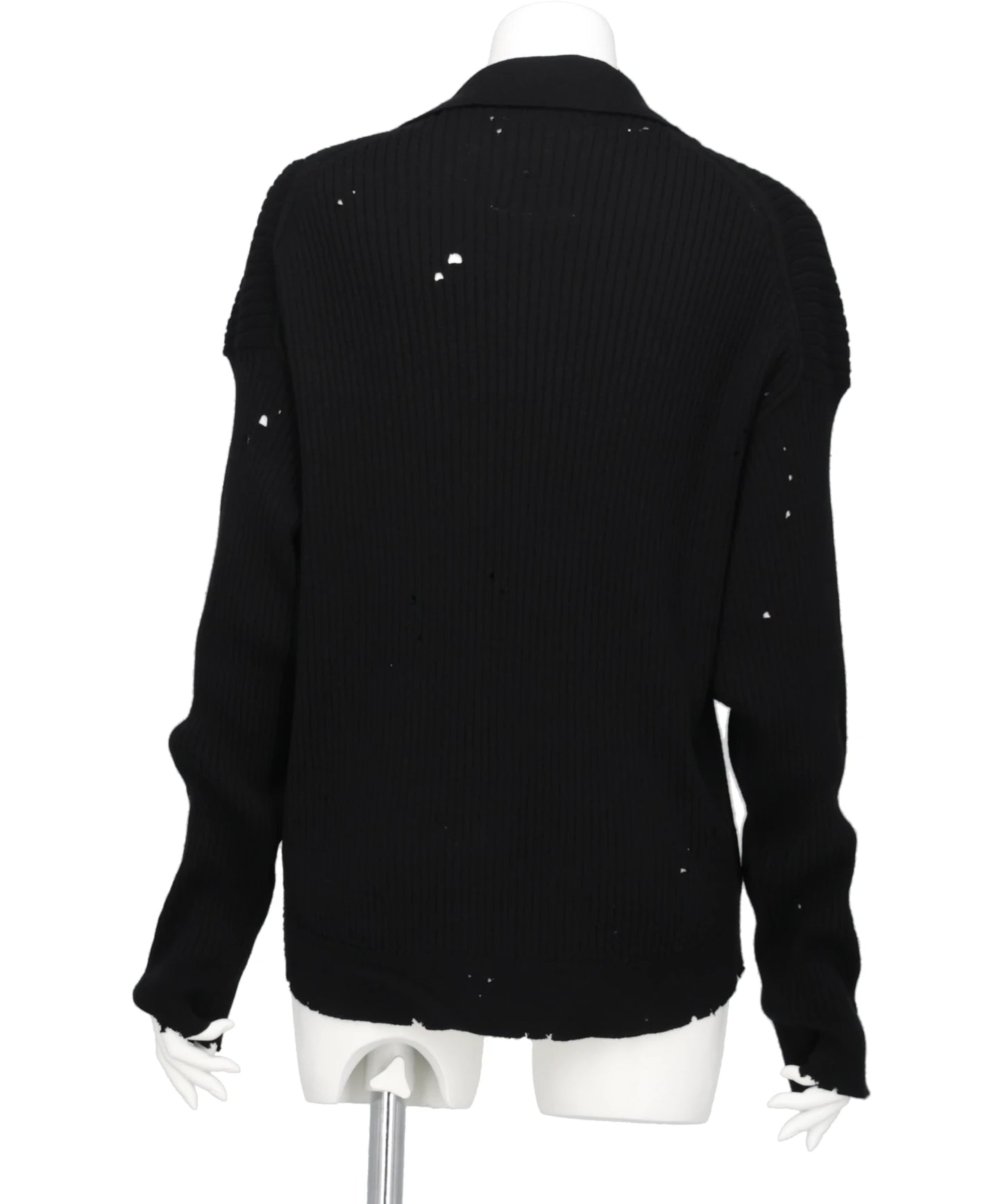 DISTRESSED KNIT PULLOVER