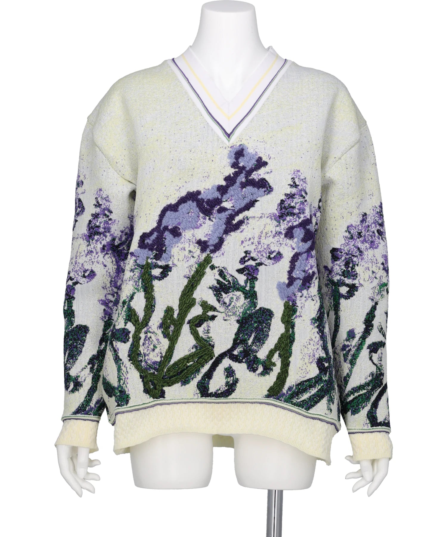 ODAKHA(オダカ) 2026AW LAVENDER RELIEF KNIT OH26AW-KN02 – MIDWEST