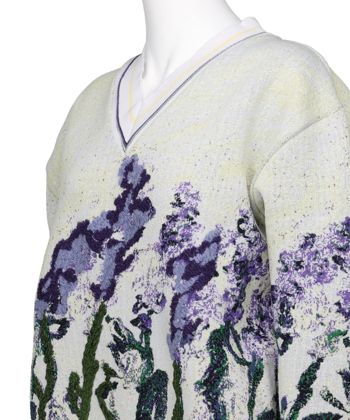 LAVENDER RELIEF KNIT