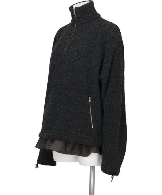 OAKHILL FRILL KNIT TOP