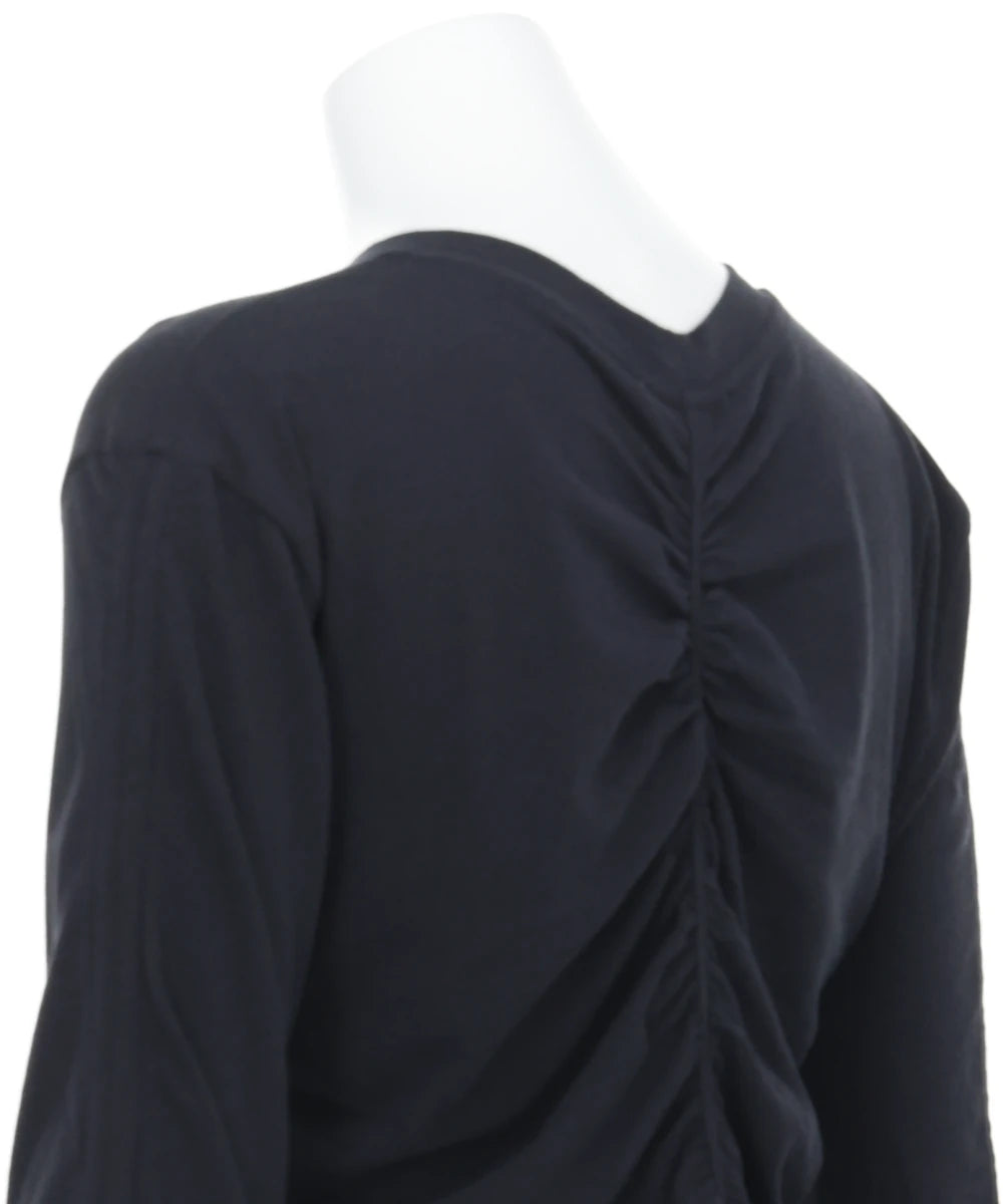 SHIRRIING LAYERED T-SHIRT