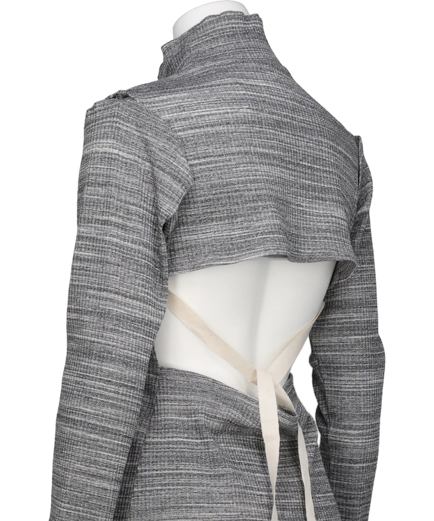 HIGH-NECK JERSEY TOP