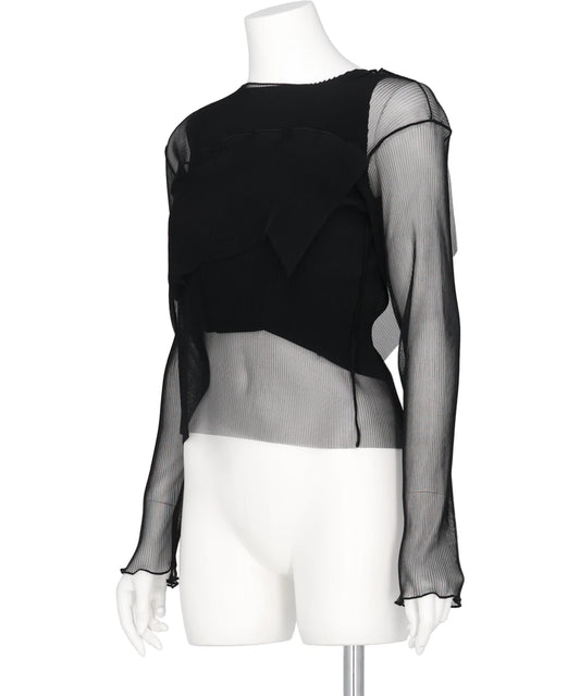 GHOST TODO TOP LONG SLEEVE +INNNERBLACK