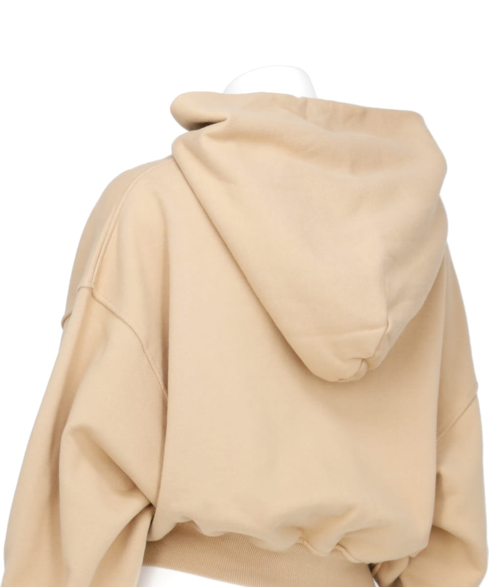 CROPPED PULLOVER HOODIE