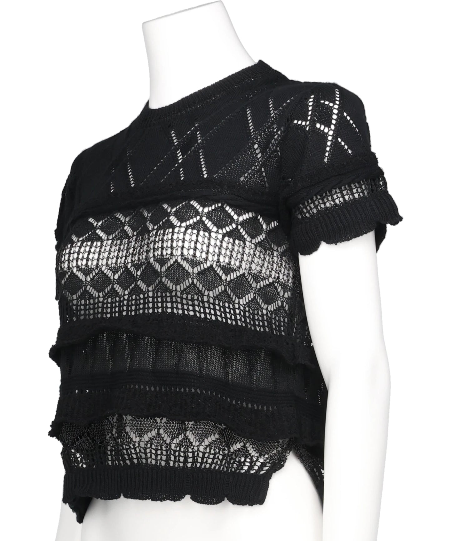 CRAZY SHORT KNIT BASQUE