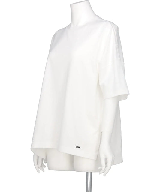 SUPIMA JERSEY SLIT BIG T-SHIRT