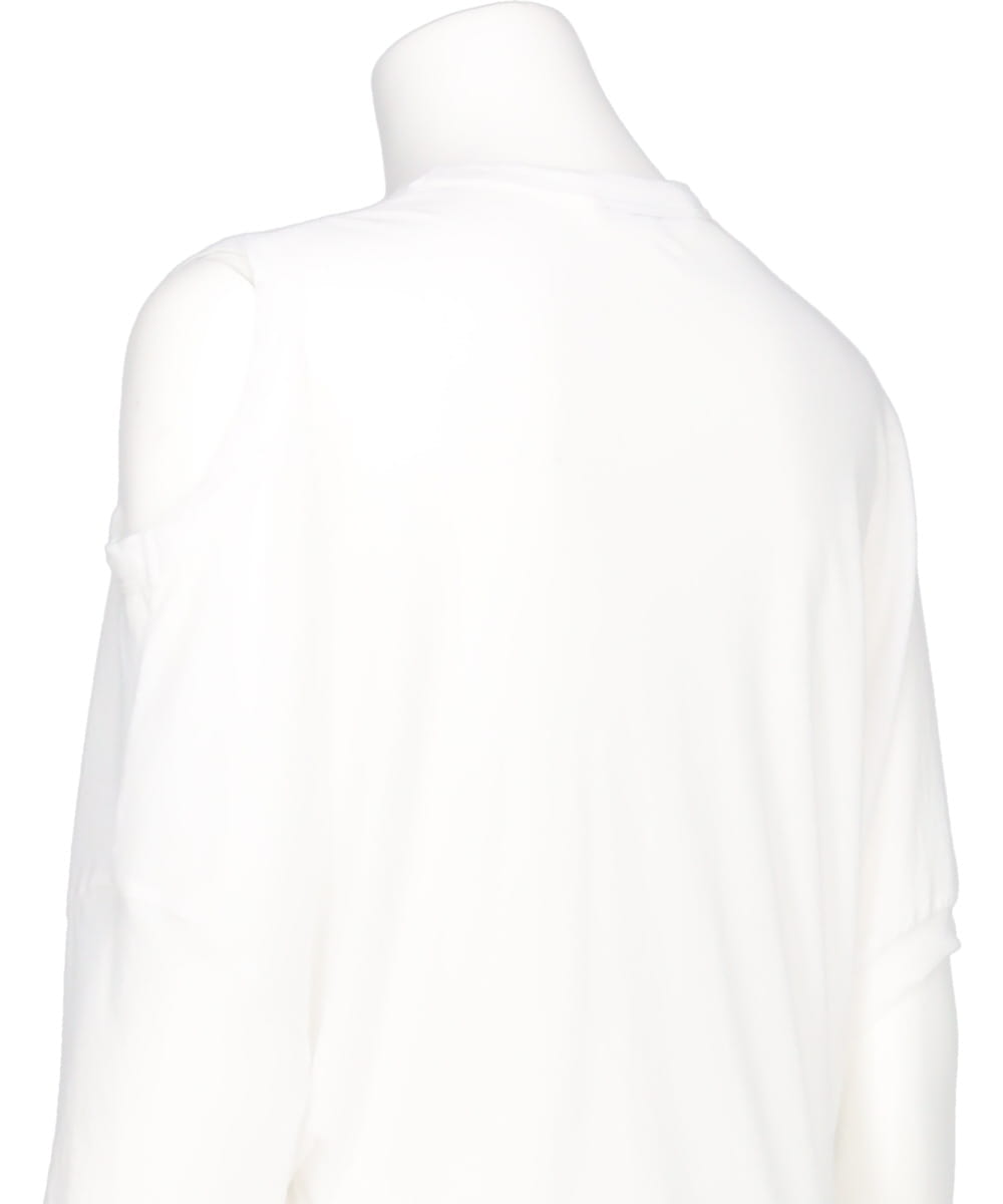 SHEF OPEN SHOULDER T-SHIRT