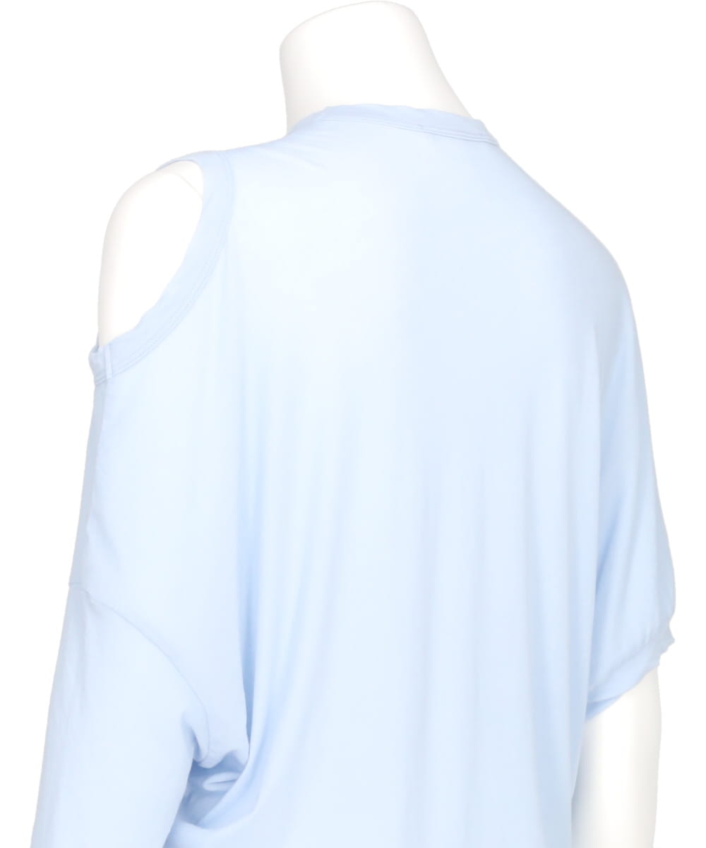 SHEF OPEN SHOULDER T-SHIRT