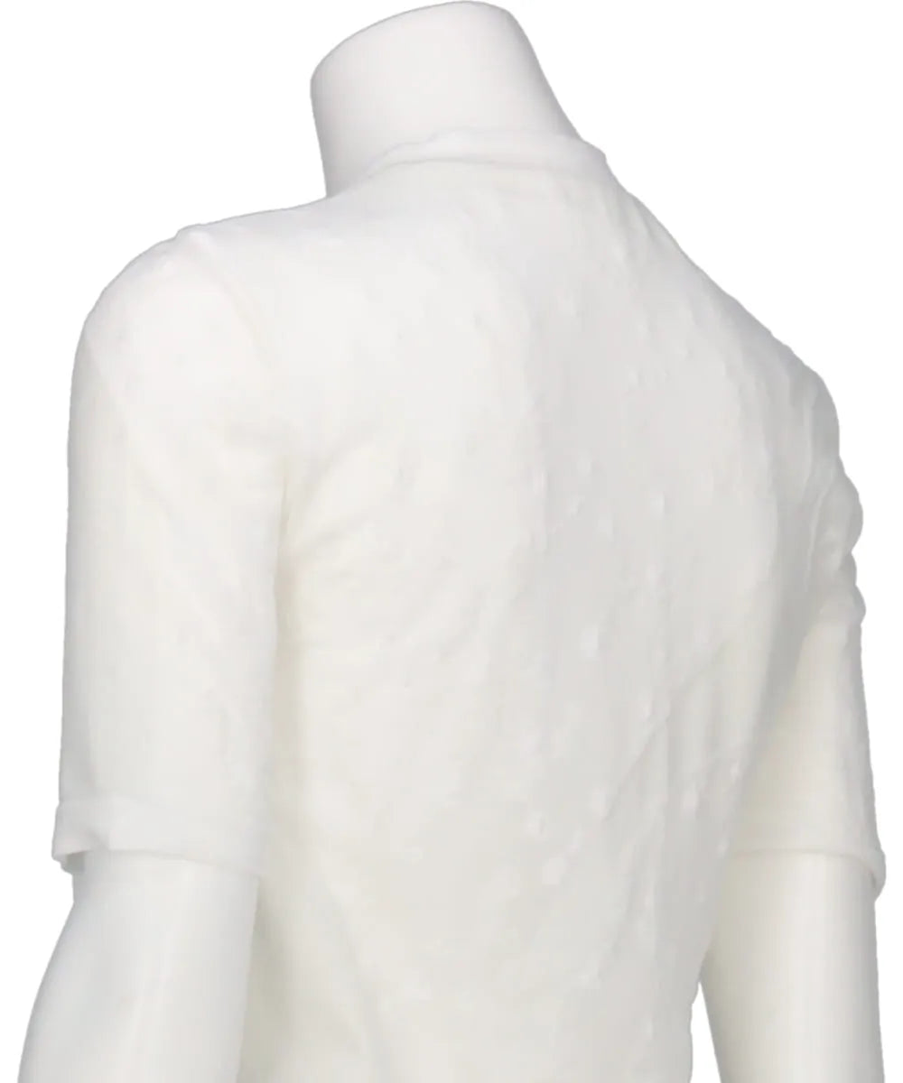 KNITTED CREW NECK TOP